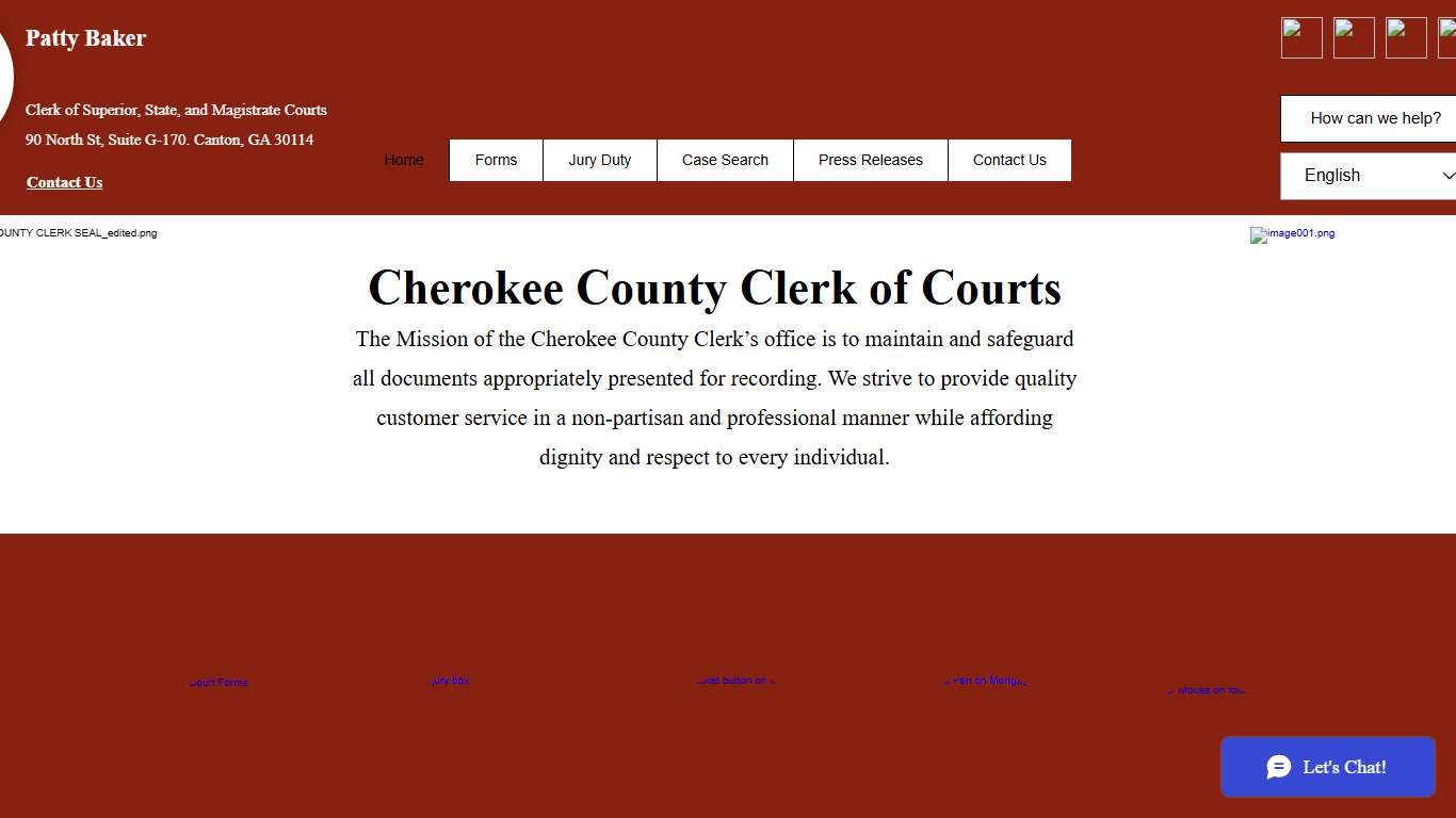 Cherokee County Clerk of Courts